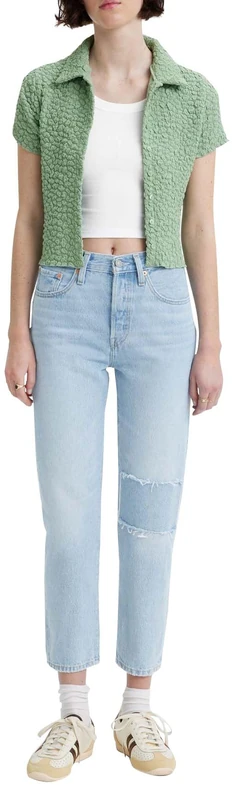 Levi's Women's 502 Taper Dark Indigo Jeans - 29W x 26L - Image 1