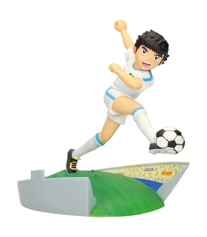 SD TOYS - Oliver Atom Collectible Oliver and Benji Champions with Exhibition Stand, 17 x 16 cm - Image 1