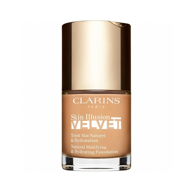 CLARINS Skin Illusion Velvet Natural Matifying & Hydrating Foundation - 109C Wheat 30 ml
