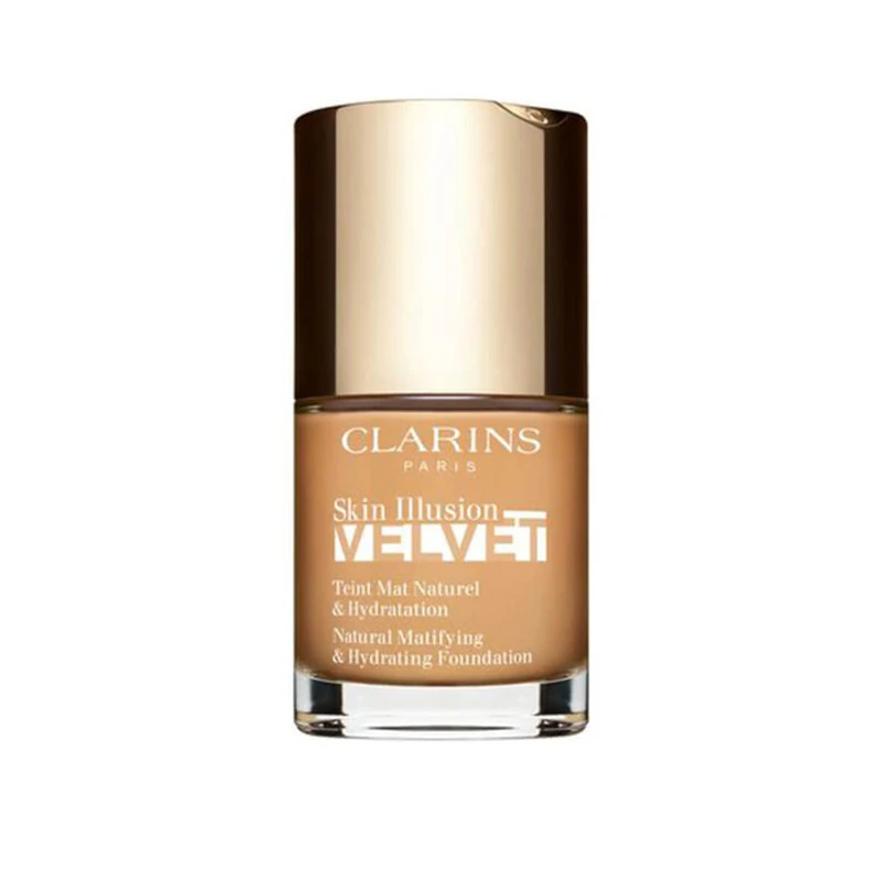 CLARINS 86597 Beauty Care Skin Illusion Velvet Base 112.3n 30ml for Adults, Built for Hydration, Nourishment and Skin Care, 30ml - Image 1