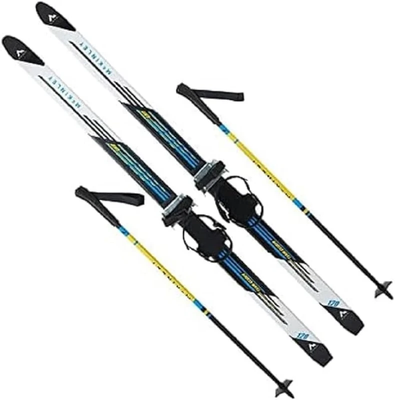 McKinley Team Glider Skistock Black/White/Blue 110