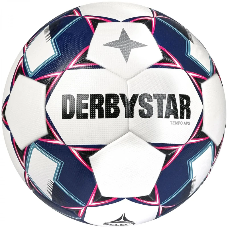 Derbystar Ball-112040 Ball White/Blue/Pink 5