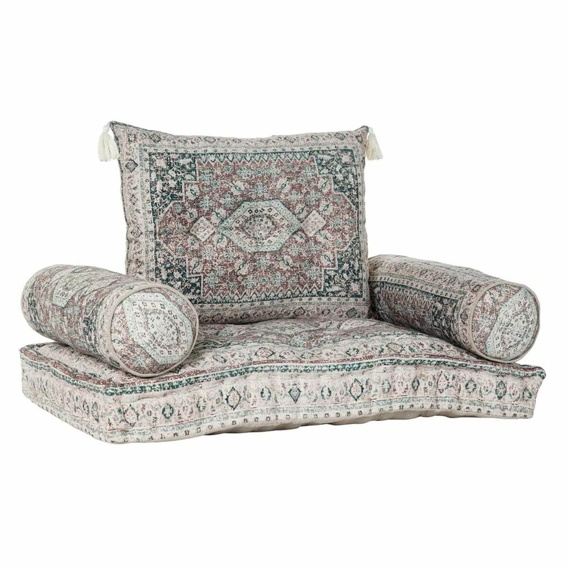Home Decor DKD 8424001817511 Armchair Cotton Green (90 x 50 x 55 cm) - Brand: DKD EAN: 8424001817511 - Image 1