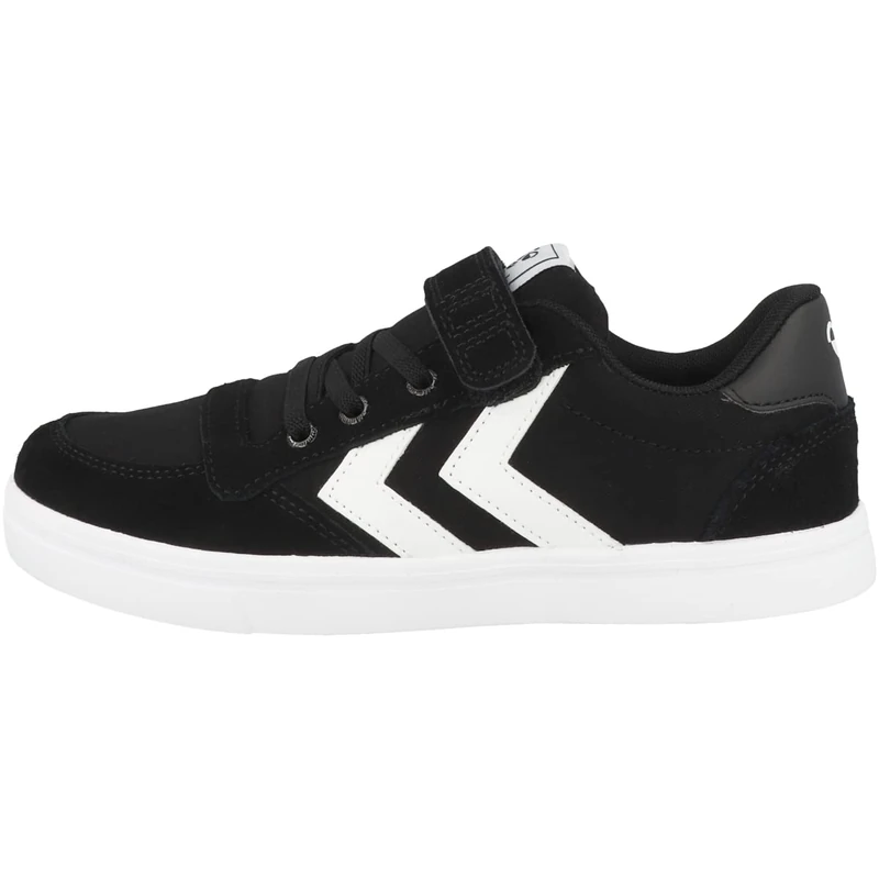 hummel Slimmer Stadil Low JR Trainers, Black, 31 EU