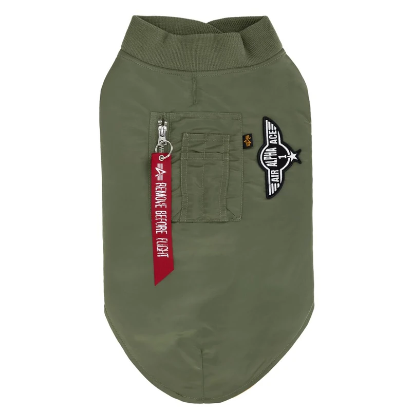 Alpha Industries Dog MA-1 Jacket Sage-Green 5XL