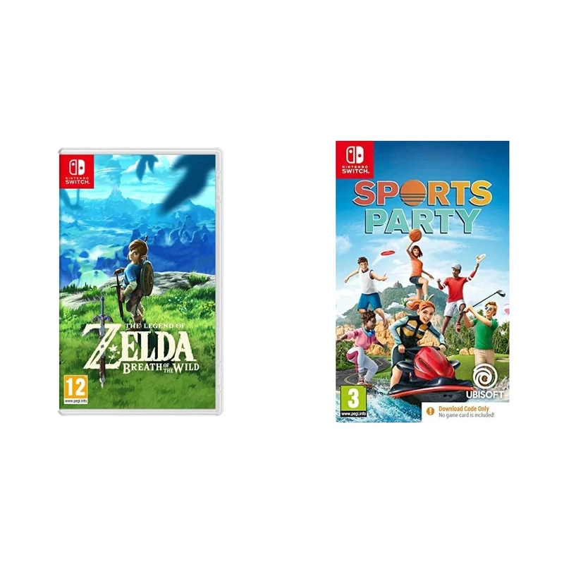 The Legend of Zelda: Breath of the Wild (Nintendo Switch) + Sports Party (Code in Box) (Nintendo Switch)