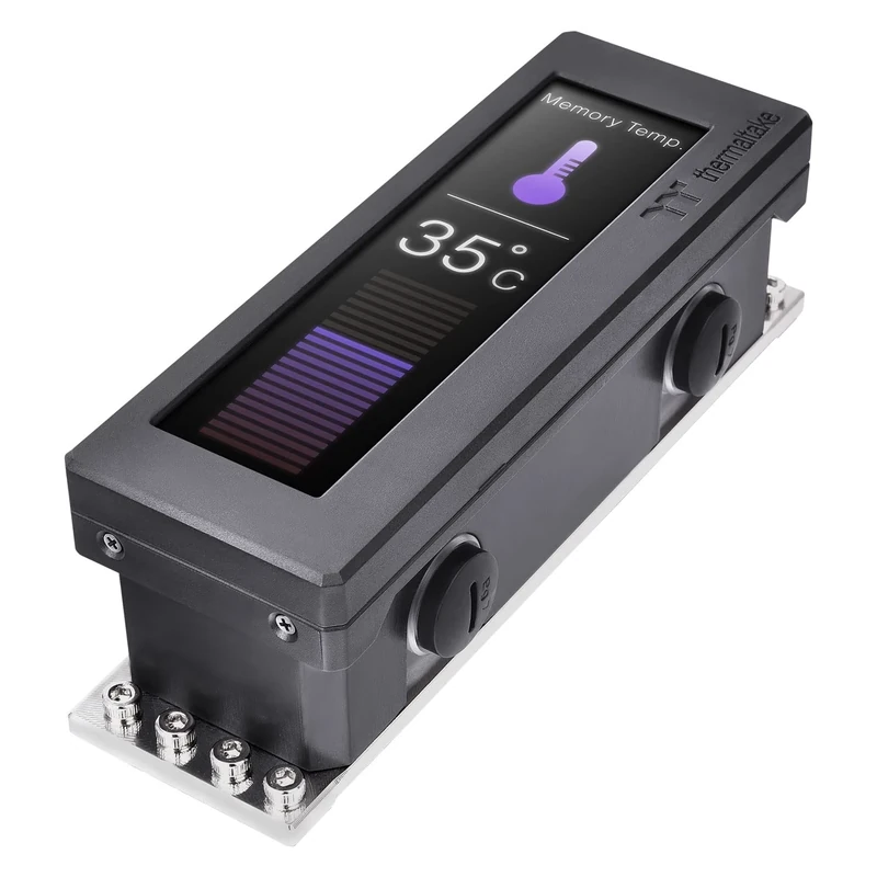 Thermaltake Pacific A2 Ultra Memory Water Block | LCS | PC-Watercooling | 3.9" LCD-Display | Images-Gifs