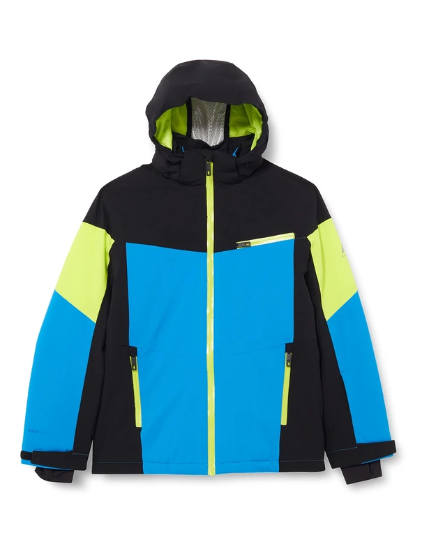 McKINLEY Unisex Hardy ski jacket, Blue Royal/Black Nig, 128 cm