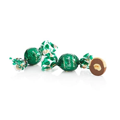 Venchi - Two-Flavour Milk & Gianduia Dubledone Chocolates with Piedmont Hazelnut and White Chocolate - 1 kg bulk bag - Gluten Free