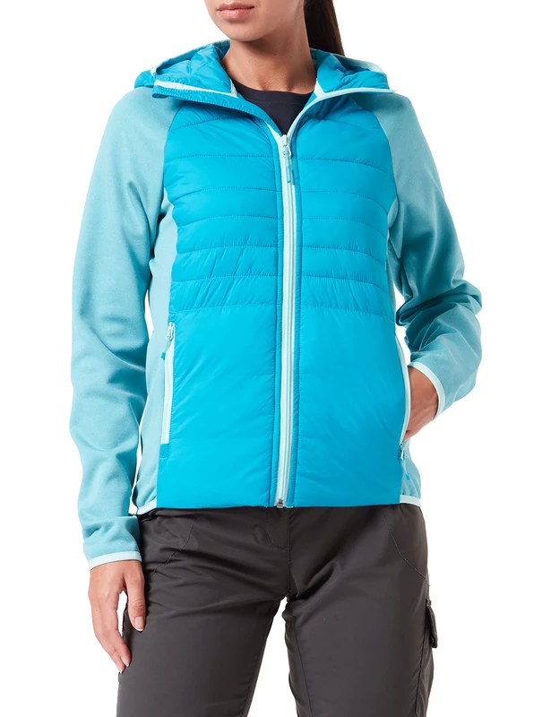 McKinley Women's Joris Hy Jacket, Blue aqua, 40 - Image 1