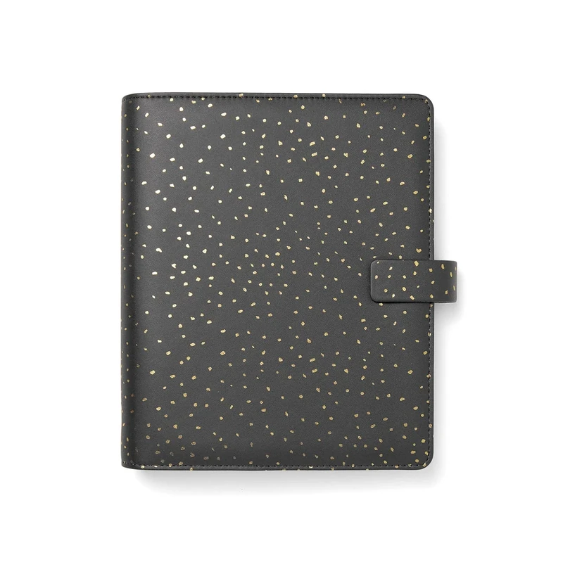 Filofax A5 Confetti Charcoal Organiser