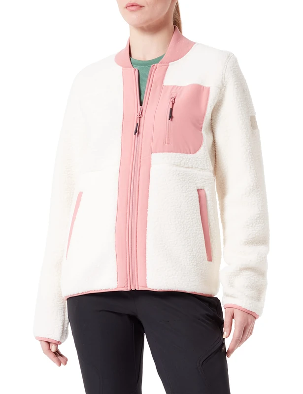 McKinley Women's Villano Jacket, Beige/Rose Dark, 42
