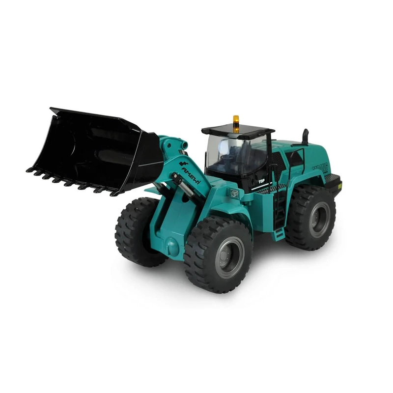 Amewi G485E Petrol 1:14 Partial Metal RTR Sound Light 10 Channel with Rotating Beacon 22538