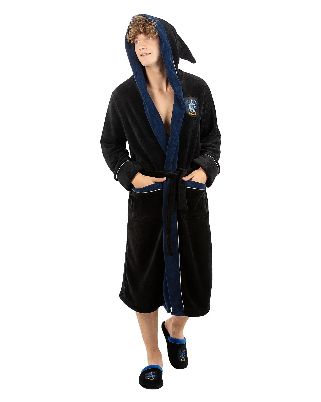Funidelia Official Ravenclaw Robe - Harry Potter for Men and Women, Hogwarts Merchandise for Adults to Give as Christmas or Birthday Gift, Carnival, Halloween and Party Costumes - Size L-XL
