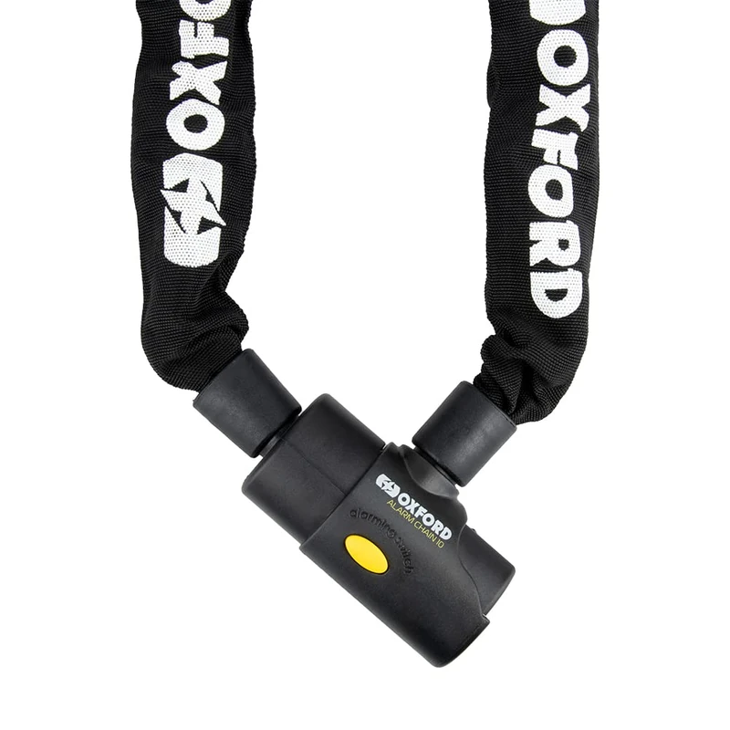 Oxford Alarm Chain 10 10mm Square Link General Purpose Chain Lock 2.0m
