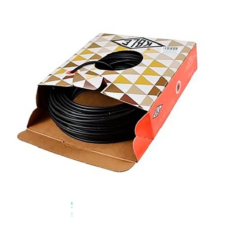 Transfil Box of 50 metres Index Changing Cover Black Cables, Sport, Multicoloured (Multicoloured), One Size