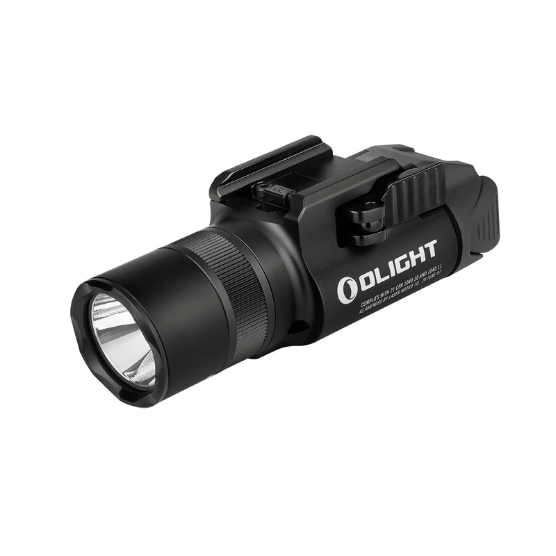 OLIGHT Baldr Pro R Tactical Rechargeable Lamp with Green Beam, 1350 Lumens, 200 M Max Range, 3 Lighting Modes, Waterproof Lamp for Hunting Black - Image 1