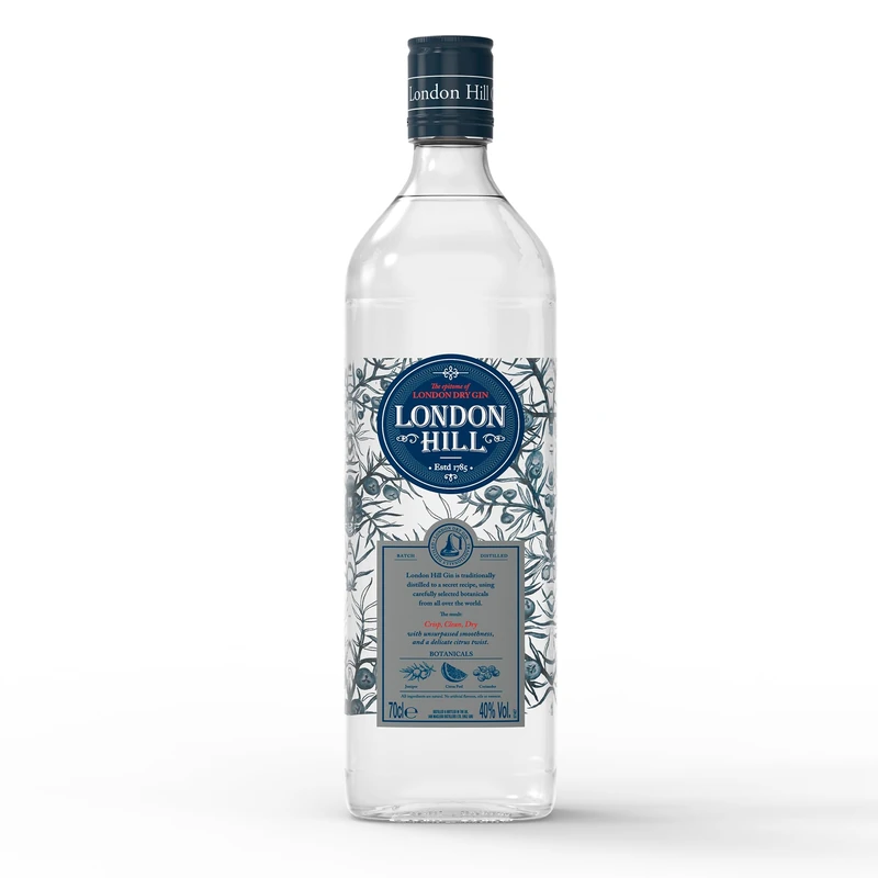London Hill Original Gin | 70cl | 40% ABV | Smooth and Refined | Notes of Lemon and Sweet Orange Peel | Delicious in a Classic Gin & Tonic