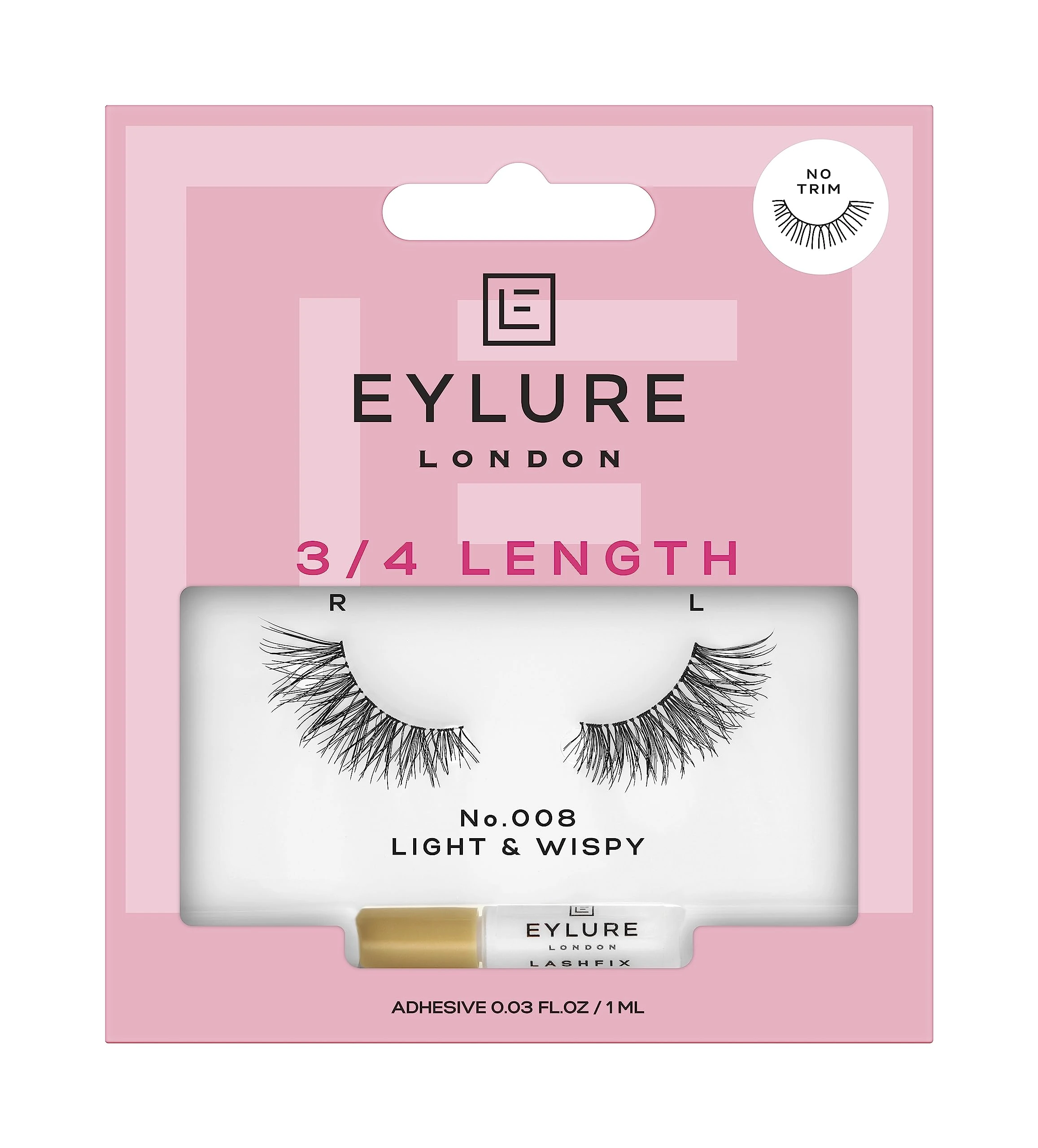 Eylure 3/4 Length No. 008 False Lashes