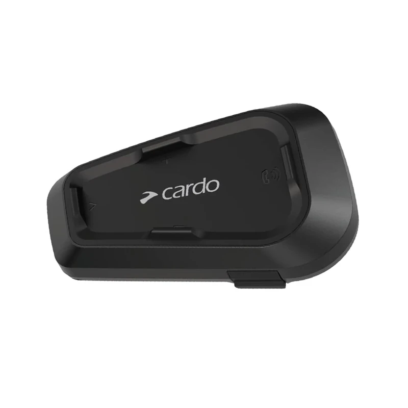 Cardo Spirit HD Motorcycle Bluetooth Communication Headset - Single Pack, Black