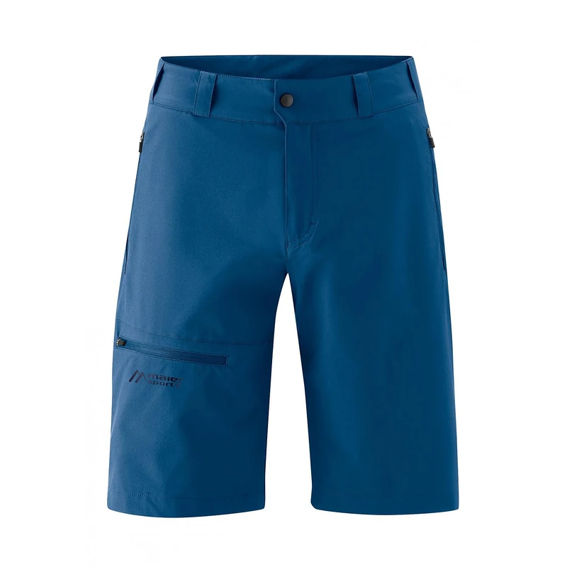 Maier Sports Men's latit Short Medium, Blue, 48 (EU)