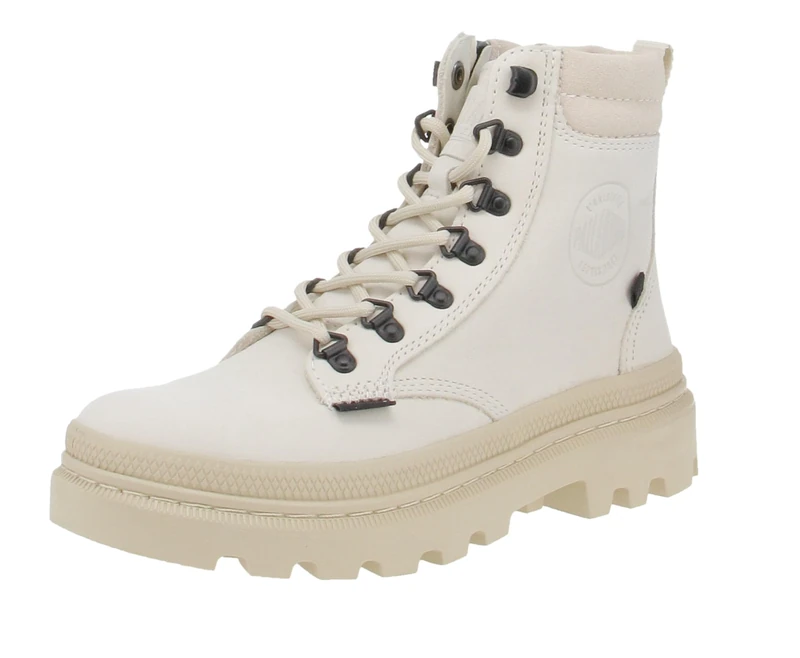 Palladium, PALLATROOPER HKR NBK, Boots female, White, 4 UK
