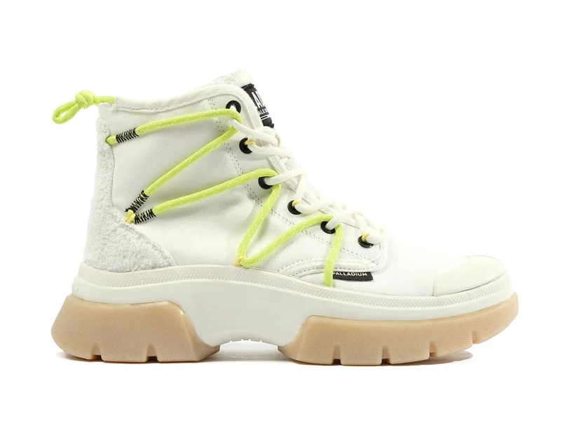 Palladium, PALLAWAVE LACE IT, Boots female, White, 5.5 UK