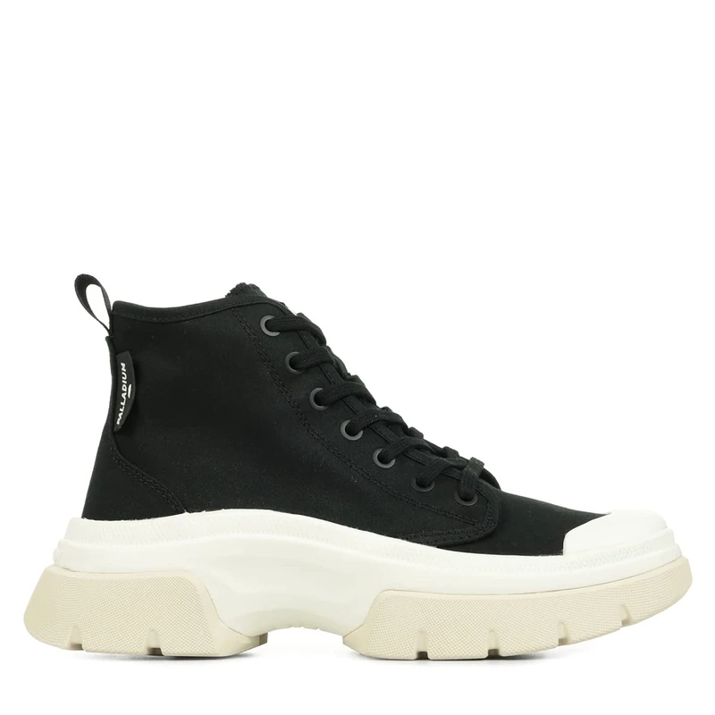 Palladium PALLAWAVE Women's Trainers, Black/Marshmallow, UK 3