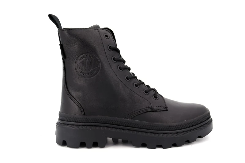 Palladium Unisex Pallatrooper Off LTH Boots, black, 3.5 UK - Image 1