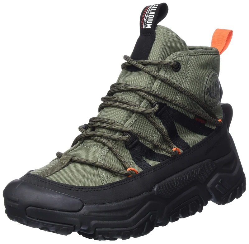Palladium, Off Grid Cross Wp+, Sneaker unisex, Green, 7 UK - Image 1