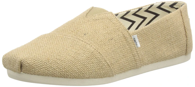 TOMS Men's Loafer, Espadrille, Dark Natural, 6 UK - Image 1