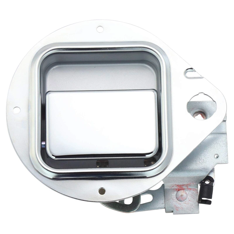 TRQ Front Left Exterior Door Handle Chrome Drivers Side Compatible with 1993-1996 Peterbilt 200 1995-2005 330 2005 335 1986-2005 357 1983-2005 362 1987-1992 375 1987-1997 377 1988-2005 378 379 - Image 1