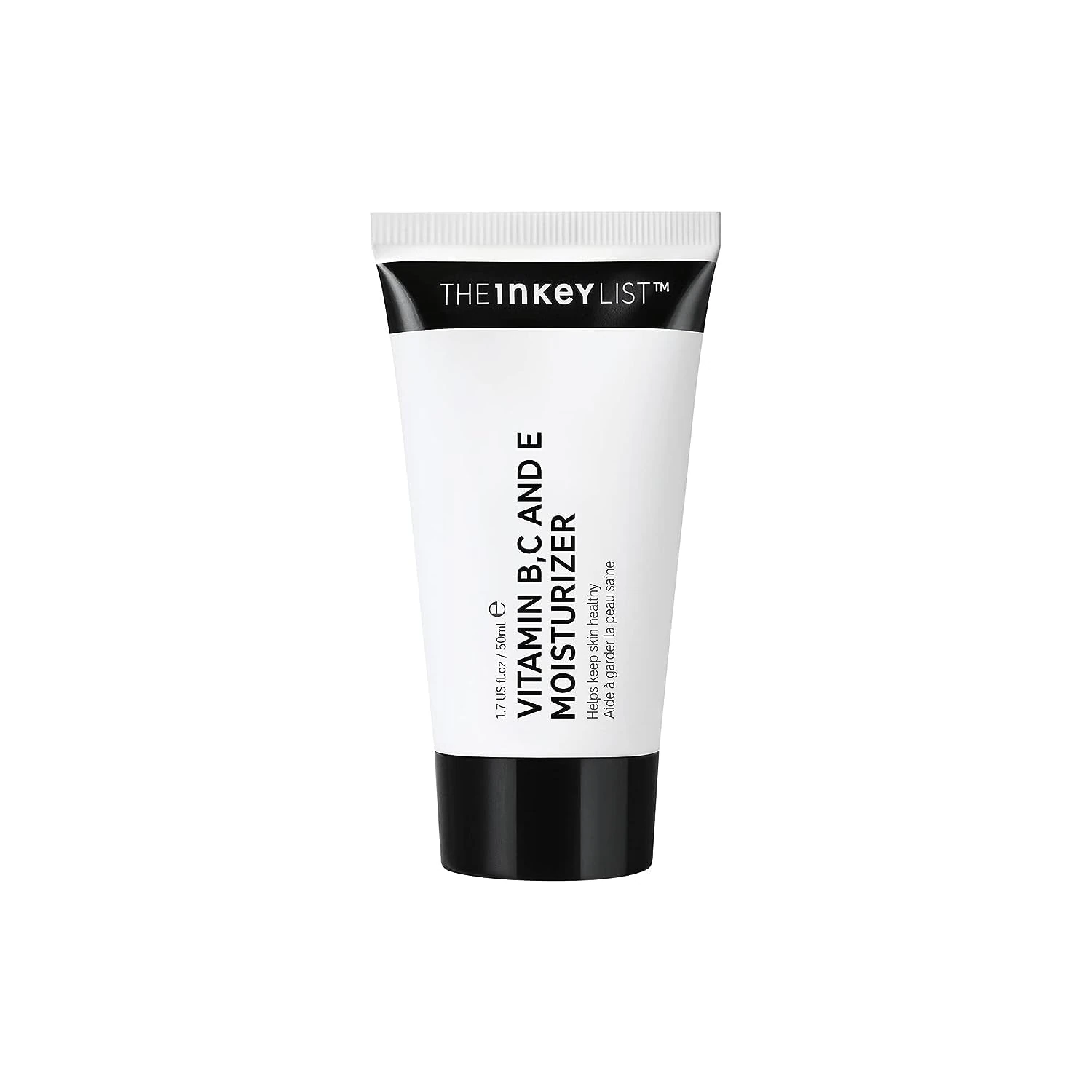 The INKEY List Vitamin B, C and E Moisturiser 50ml, Lightweight Moisturising Face Cream, AM/PM Skincare, Vegan Friendly, Suitable For All Skin Types