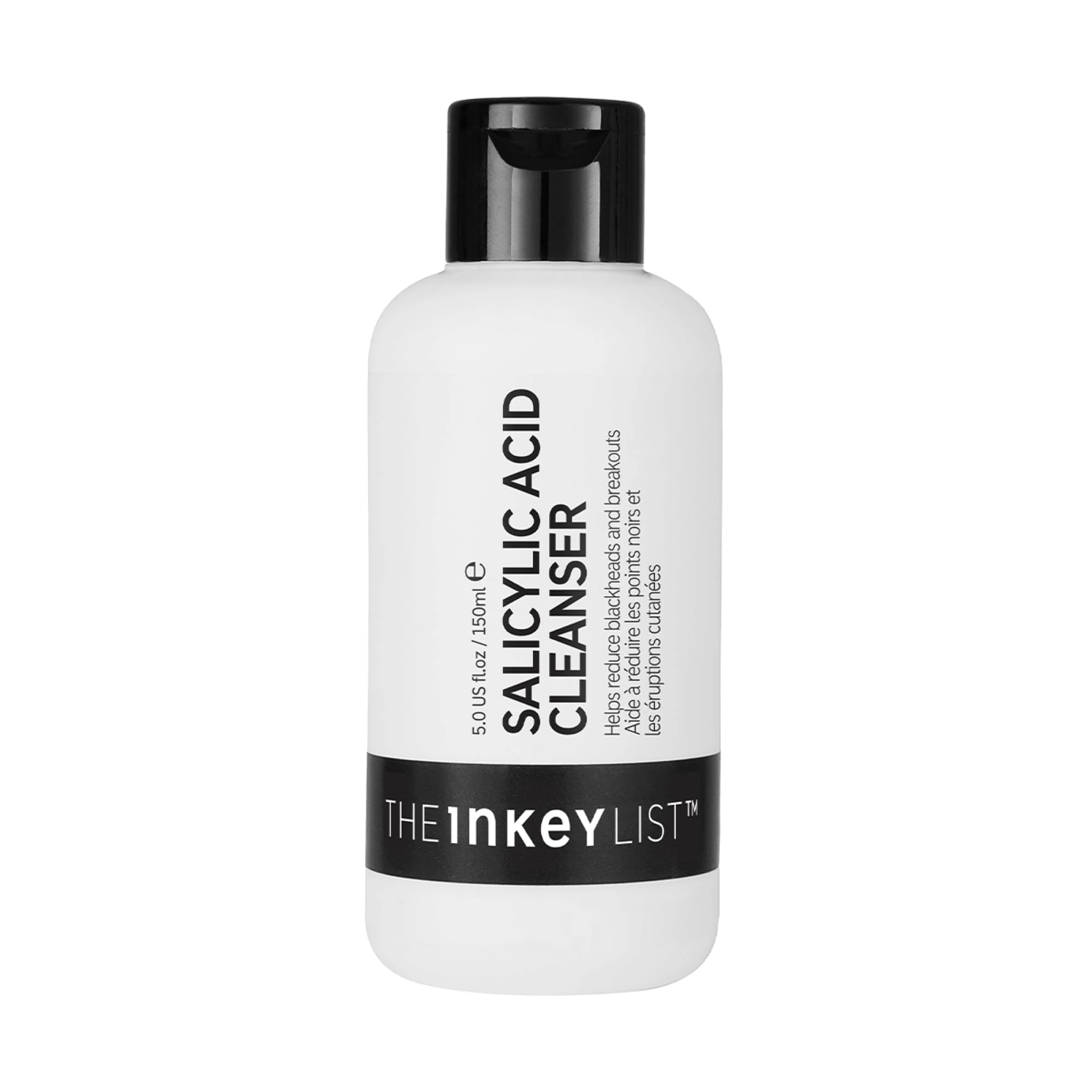 The INKEY List 2% Salicylic Acid Cleanser 150ml, Anti-Acne Face Wash, Exfoliating Skincare, Minimize Excess Oil, Suitable For All Skin Types
