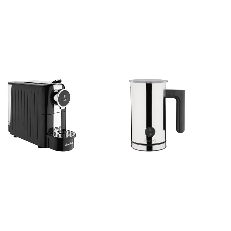 Rowlett Coffee Pod Machine with Milk Frother