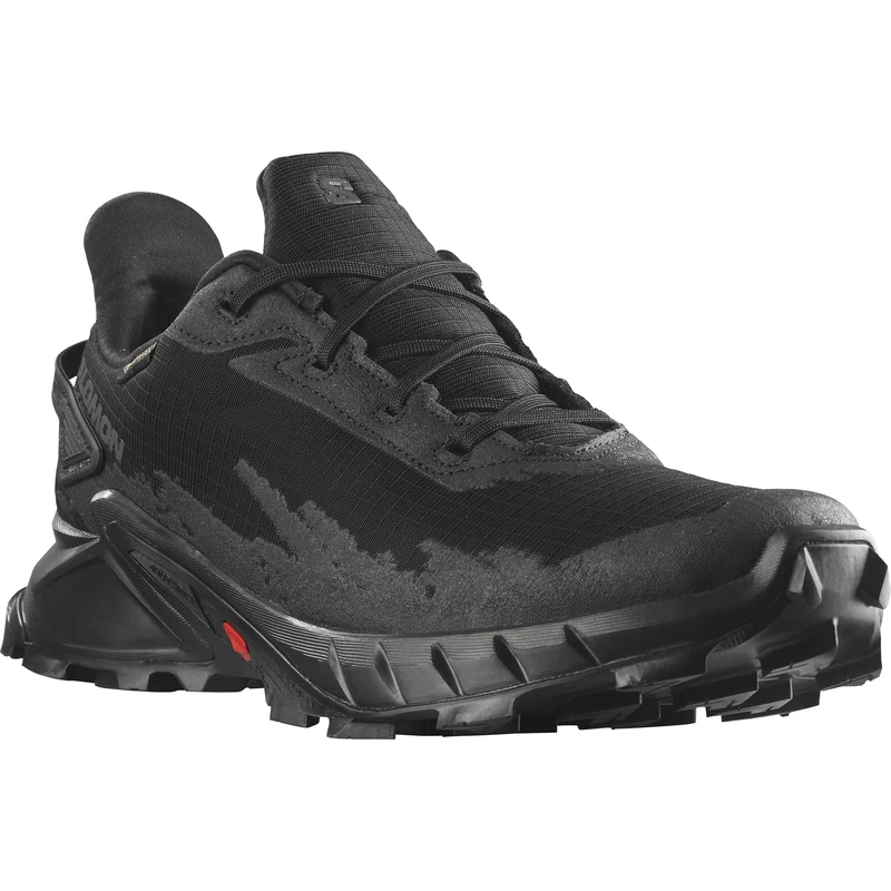 Salomon Alphacross 4 Gore-Tex Women's Trail Running Shoes, Powerful Grip, Water and weatherproof protection, and Long Lasting Comfort, Black, 6.5