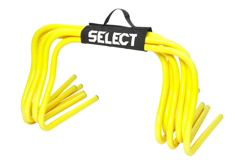 SELECT Unisex - Adult Training Hurdles-7496630555 Training Hurdles, Yellow, 30 cm