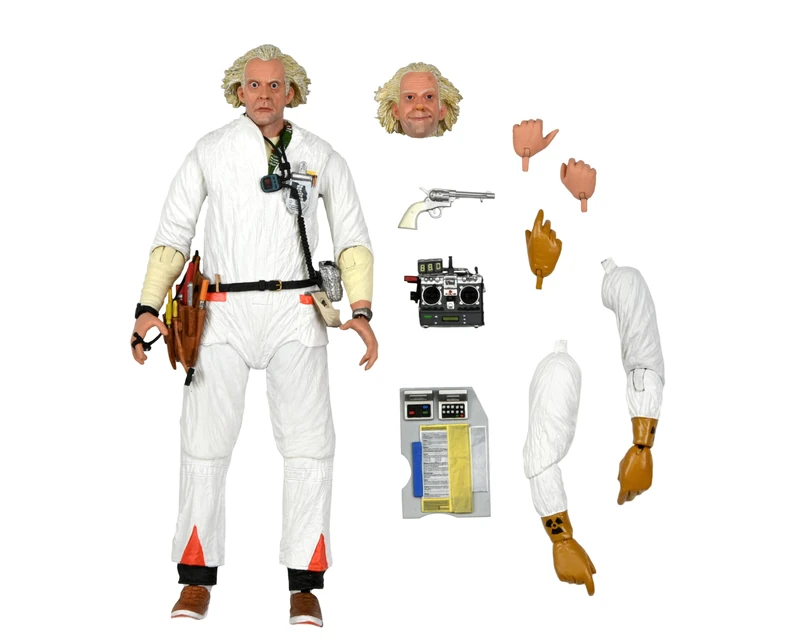 NECA Back to the Future Doc Brown 1985 Ultimate 7" Action Figure