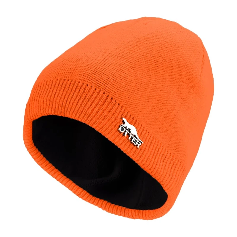100% Waterproof, Windproof, Breathable - Beanie Hat Suitable for All Activities in All Weather Conditions Hat (Orang)