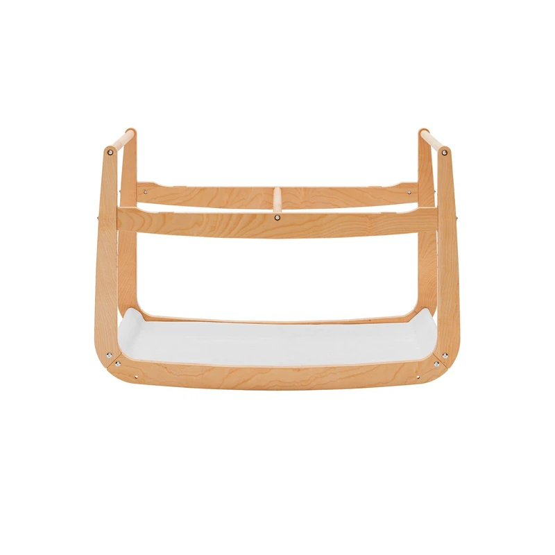 SnuzPod4 Additional Stand - Beech Wood Rocking Bedside Crib Stand