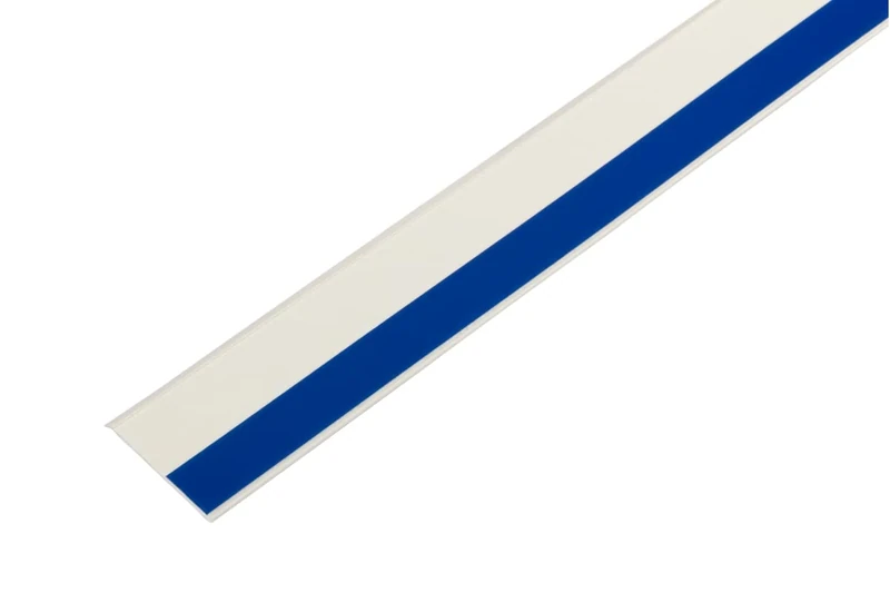 Schellenberg 66408 Window Strip Self-Adhesive White with Soft Lip 40 x 1.5 mm, 50 m, Flat Strip Made of Flexible PVC, Blending Joints and Transitions on Windows, Cupboards or Doors