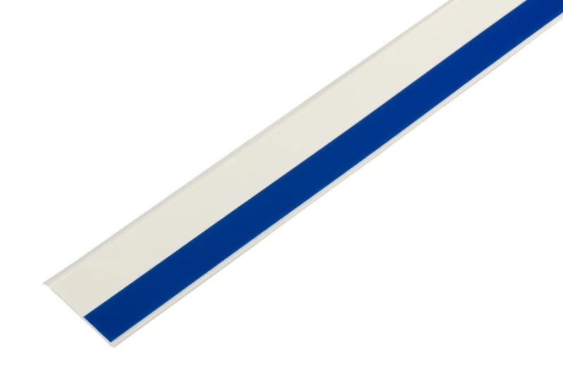 Schellenberg 66411 Window Strip Self-Adhesive White with Soft Lip 50 x 1.5 mm, 50 m, Covering Strip Made of Flexible PVC, Blending Joints and Transitions on Windows, Cupboards or Doors