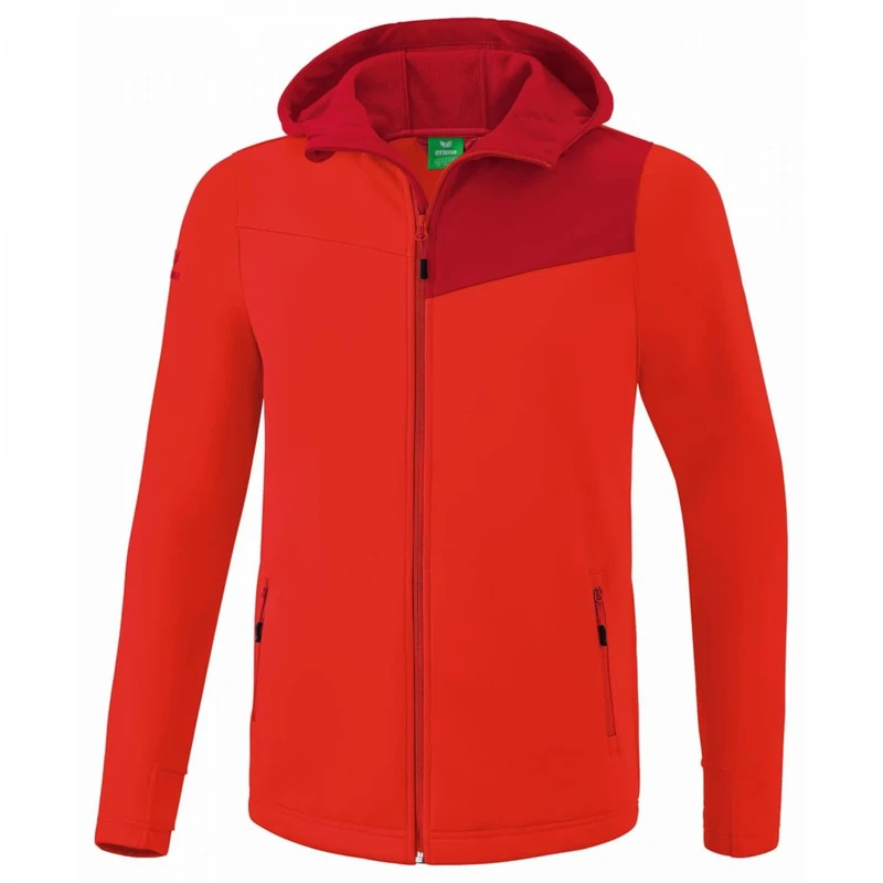 Erima Men's Performance Softshell Jacket, Red, S