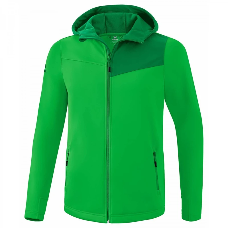 Erima Kids Performance Softshell Jacket, fern Green, 128