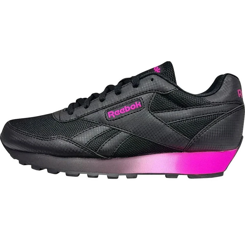 Reebok Women's Rewind Run Sneakers, Core Black/Proud Pink/Core Black, 5.5 UK