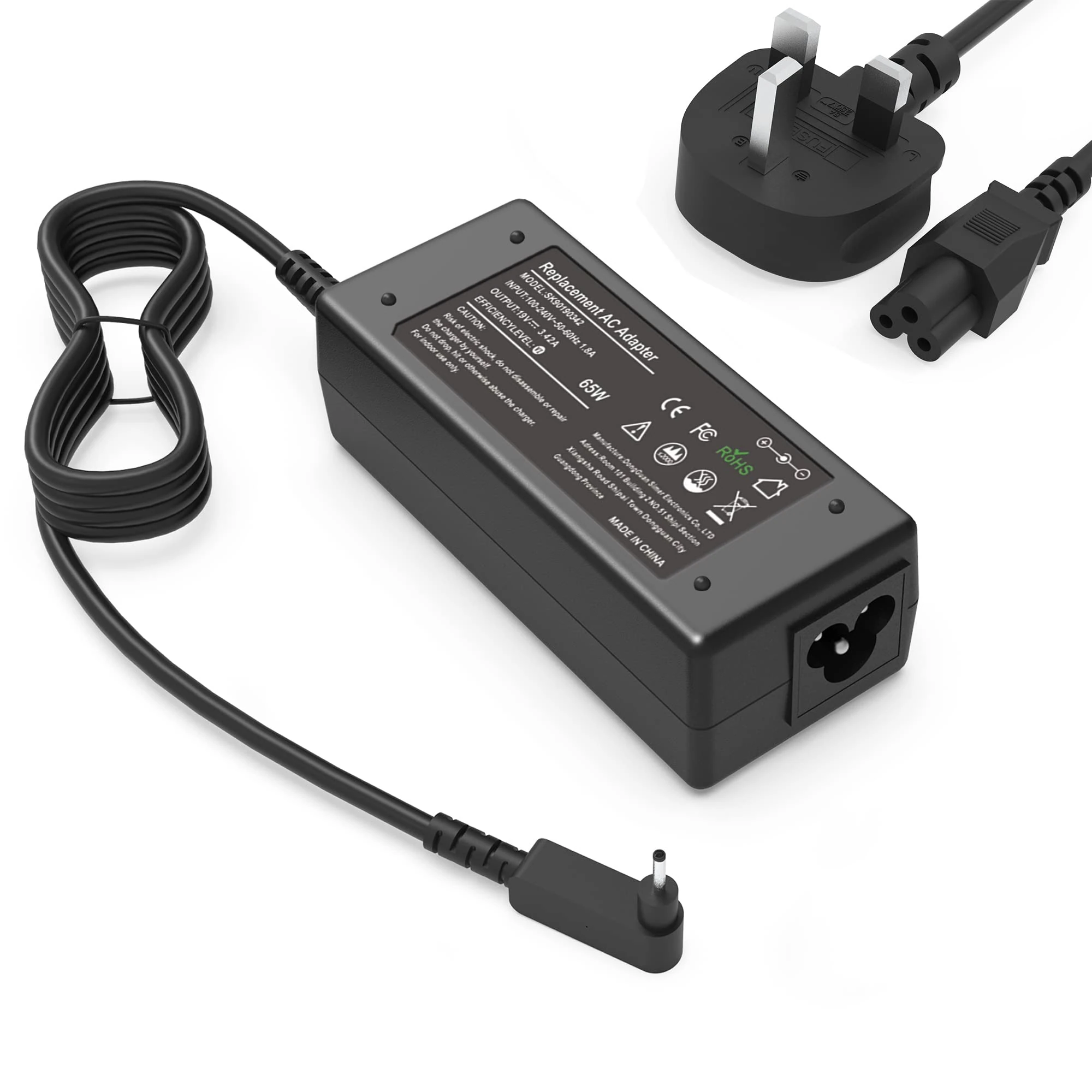 FUDCOCWN 65W 45W Laptop Charger Compatible with Acer Chromebook CB3 CB5 CB3-532 CB3-431 CB3-131