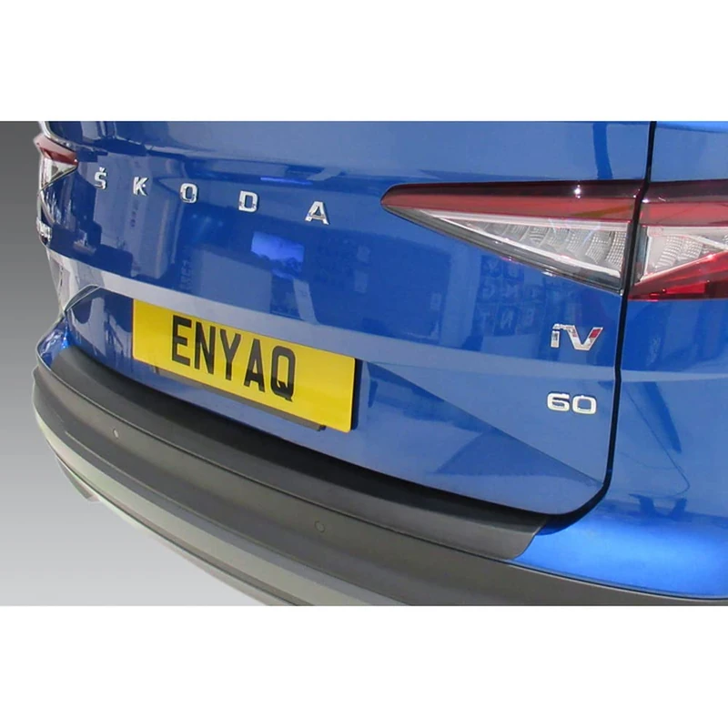 RGM ABS Rear bumper protector compatible with Skoda Enyaq iV 2020- excl. Coupe Black