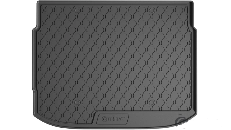 GLEDRING Rubbasol (Rubber) Boot Liner Compatible with Nissan Qashqai III (J12) 2021- (Height Adjustable Loading Floor)