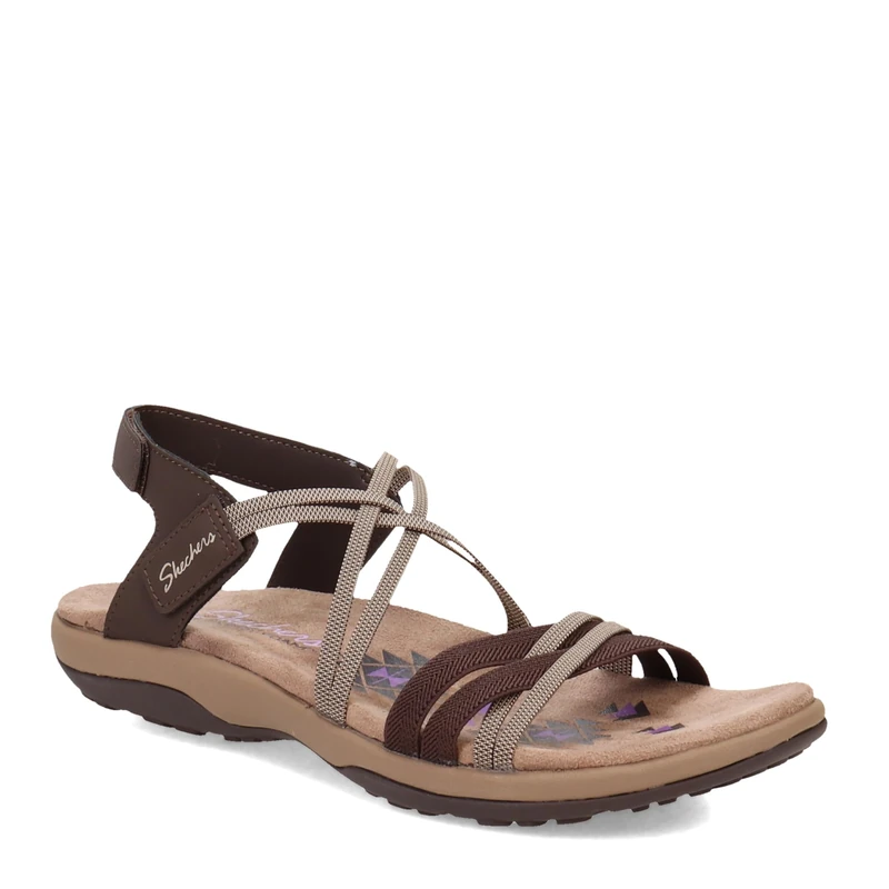 Skechers Womens GORE SLINGBACK W MEMORY FOA Sandals Brown 5 (38)