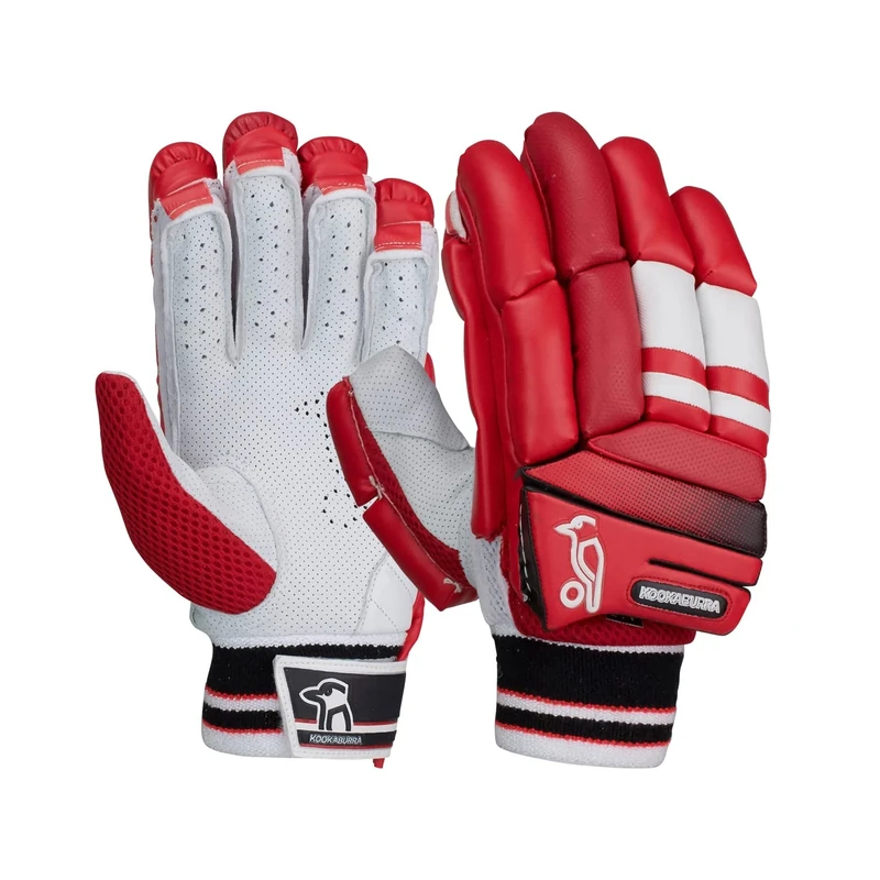 Kookaburra 2.1 T/20 Batting Gloves - Red - a l/h